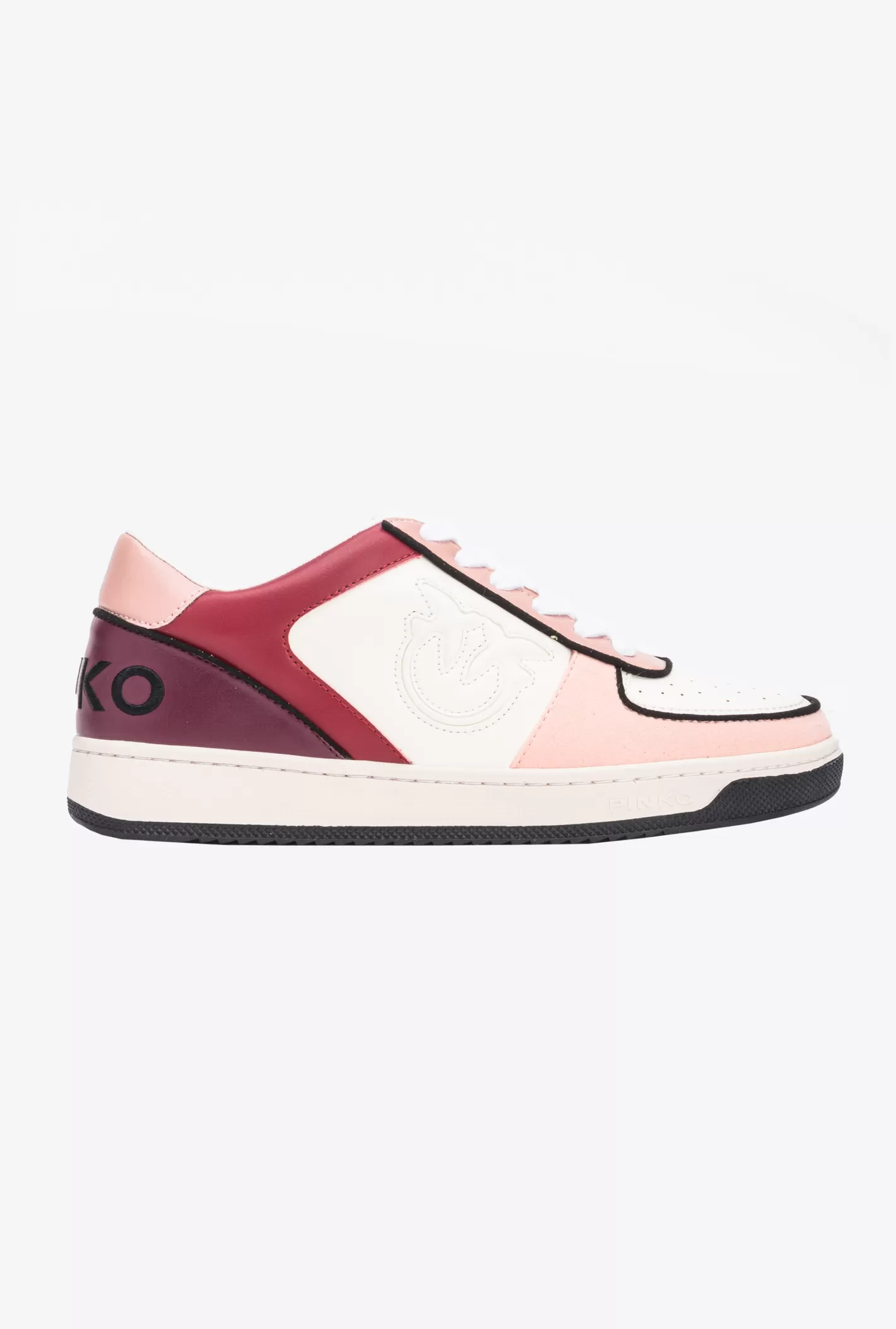 Pinko Basket Sneakers | ACBC BIANCO/ROSA/ROSSO Online