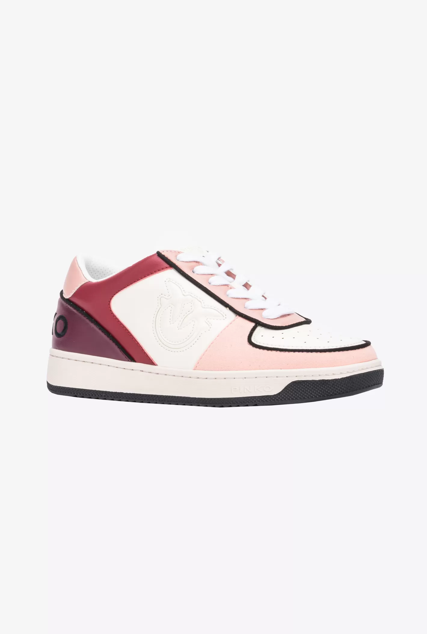 Pinko Basket Sneakers | ACBC BIANCO/ROSA/ROSSO Online