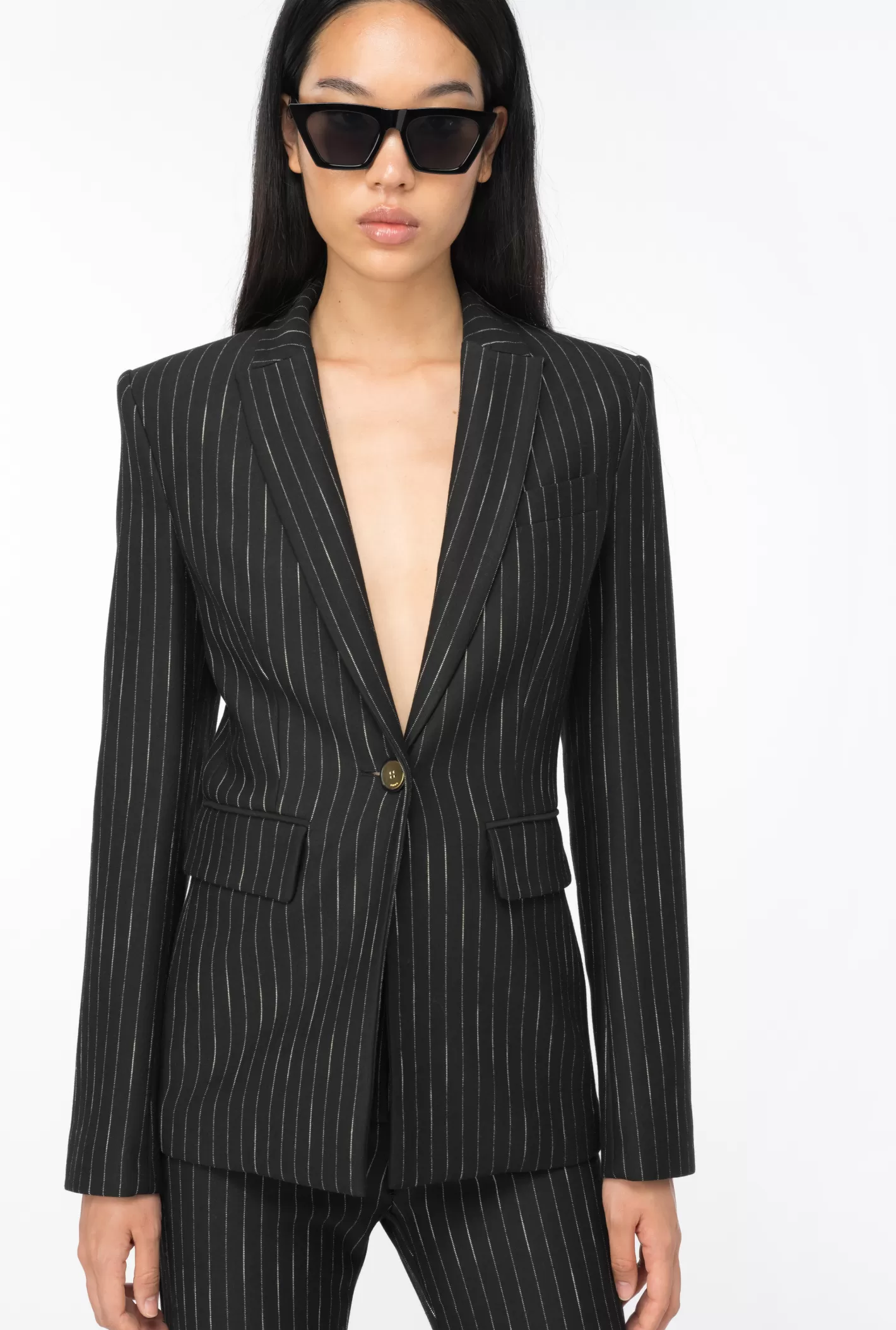 Pinko Blazer gessato NERO/BEIGE Best