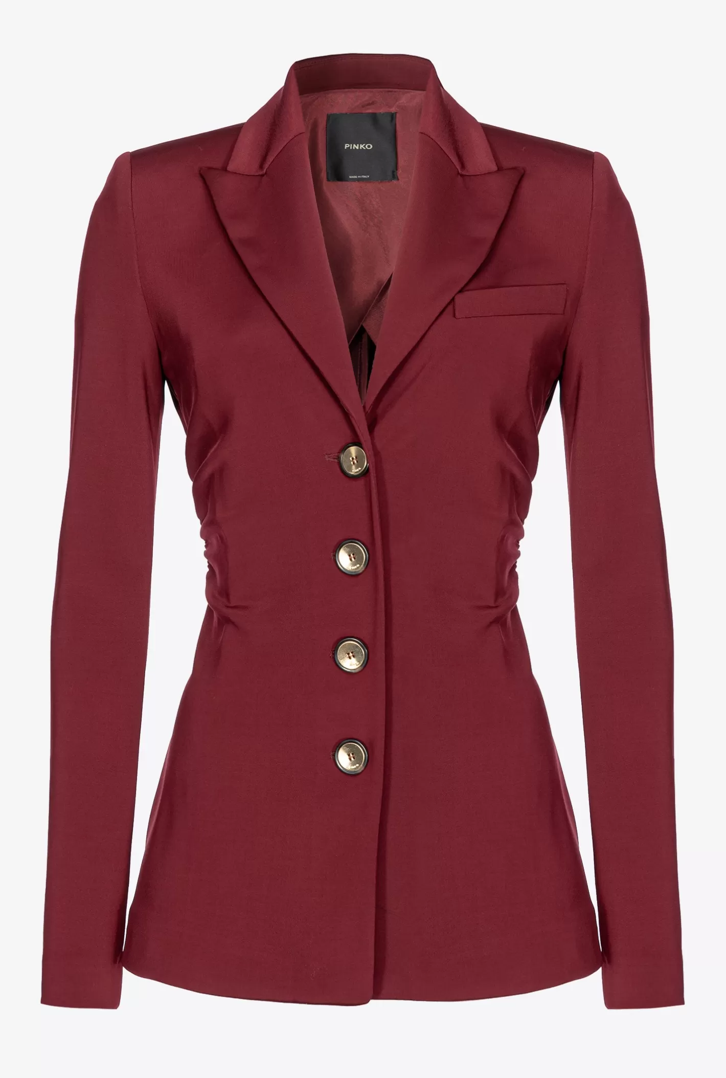 Pinko Blazer slim tessuto tecnico BORDEAUX-PORT ROYALE Clearance