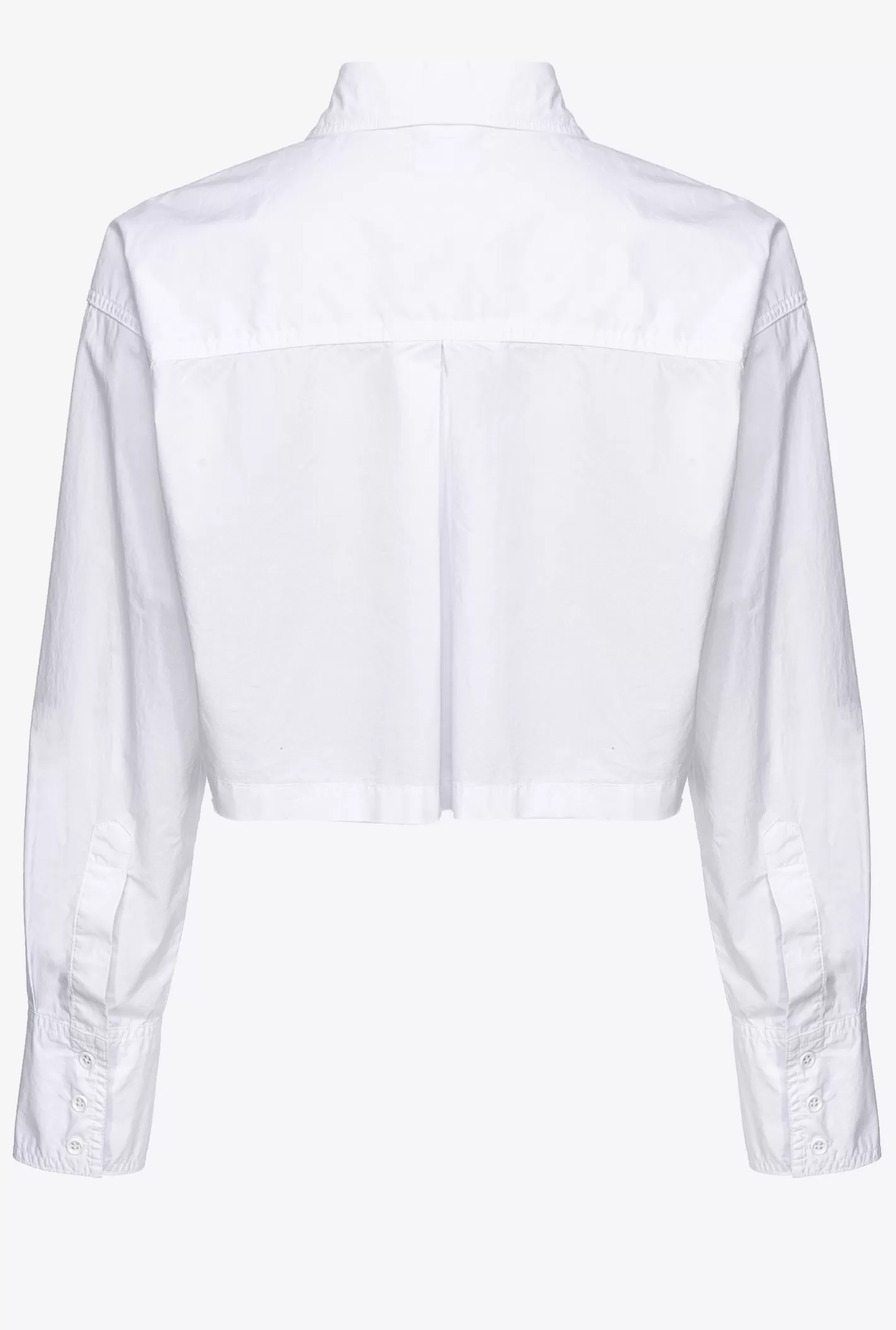 Pinko Camicia corta in popeline BIANCO BRILL. Cheap