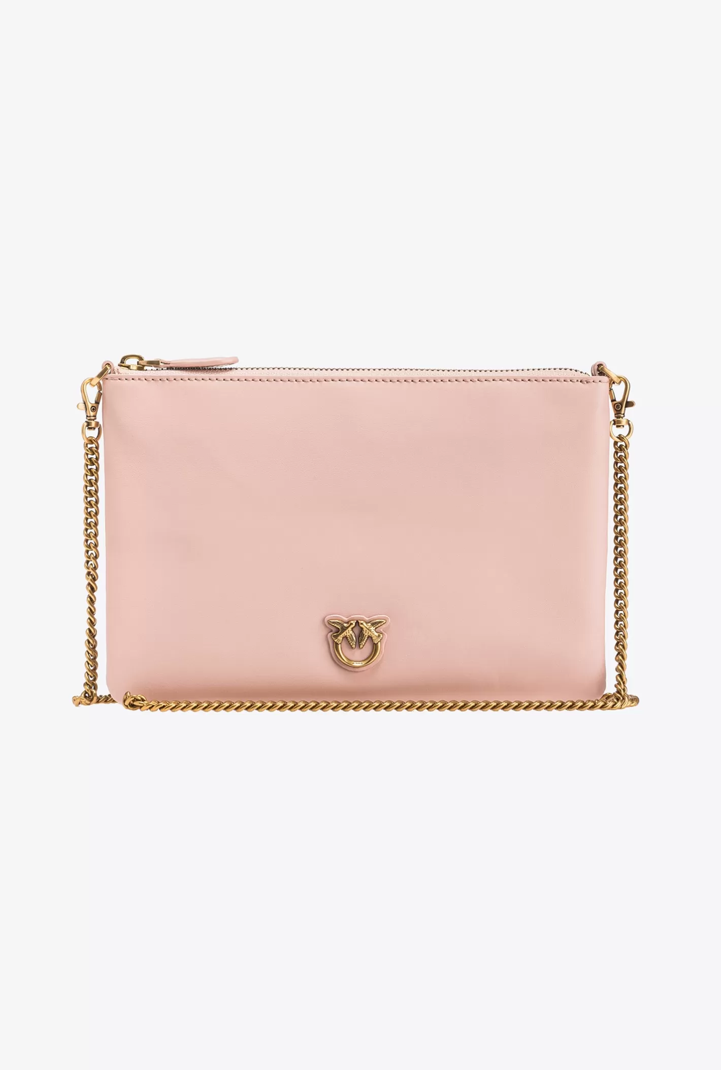 Pinko Classic Flat Love Bag Simply ROSA/POLVERE ROSA-ANTIQUE GOLD Store