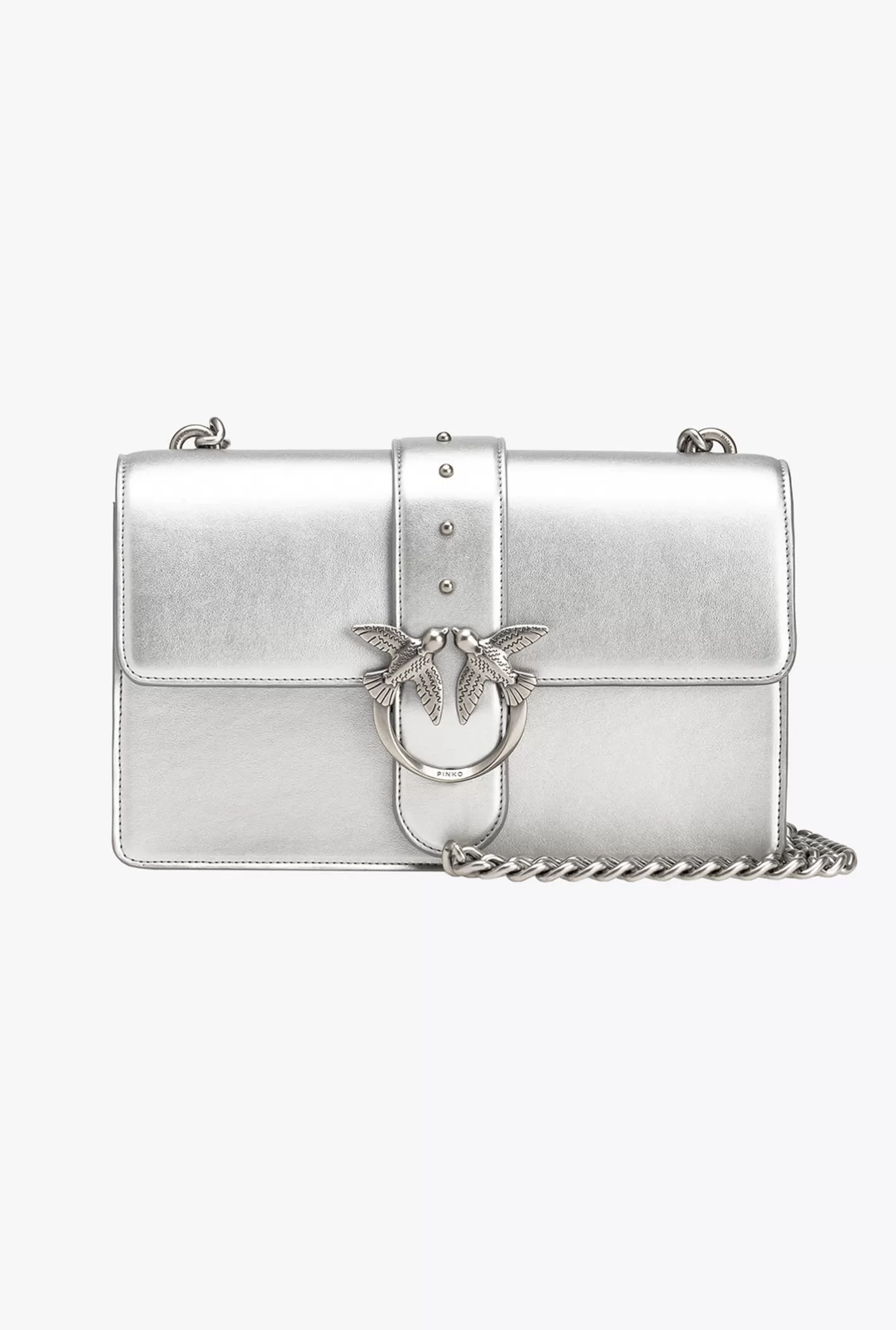 Pinko Classic Love Bag One Eva Limited Edition | MIOMOJO ARGENTO-OLD SILVER New