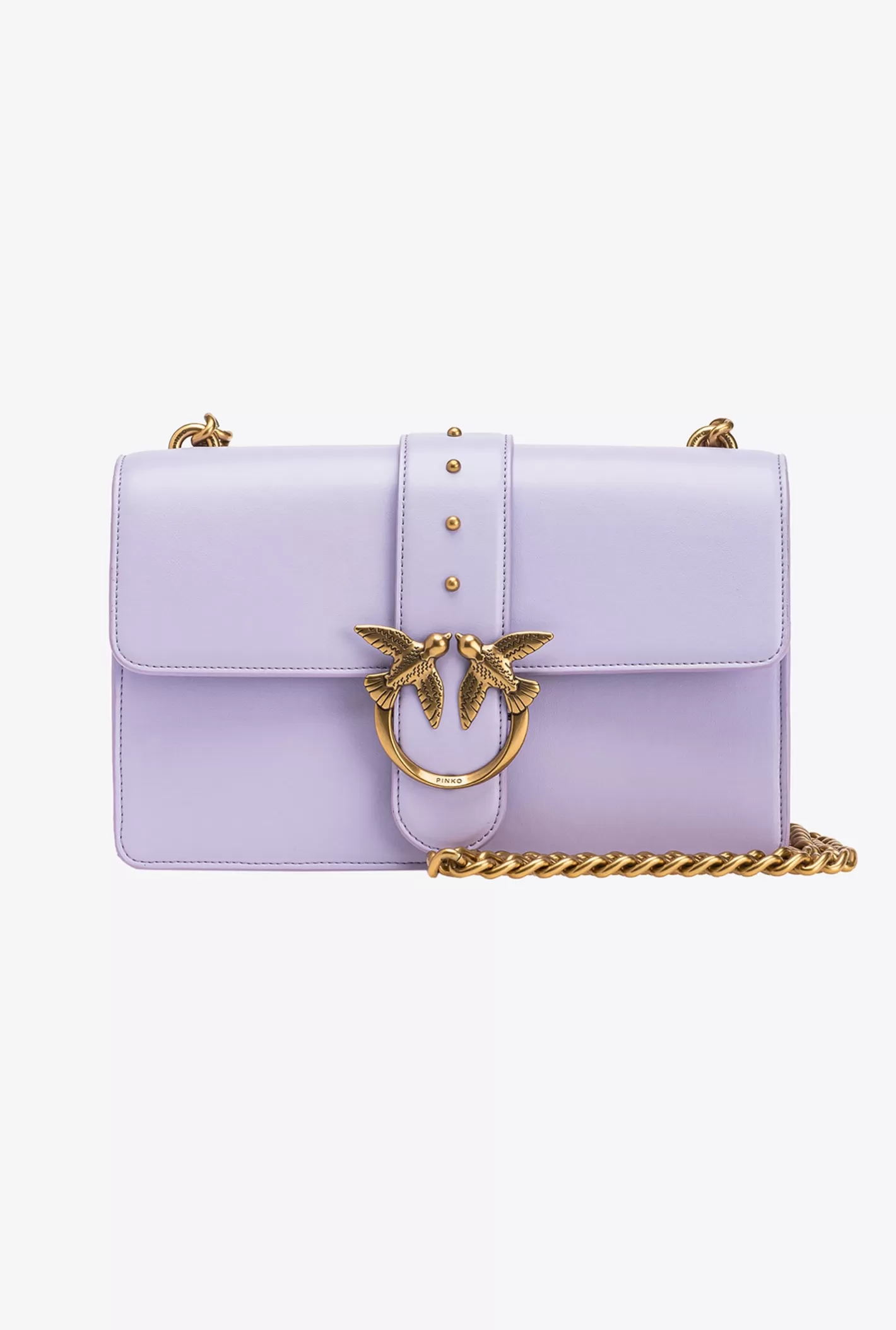 Pinko Classic Love Bag One Eva Limited Edition | MIOMOJO LIGHT LAVANDER-ANTIQUE GOLD New