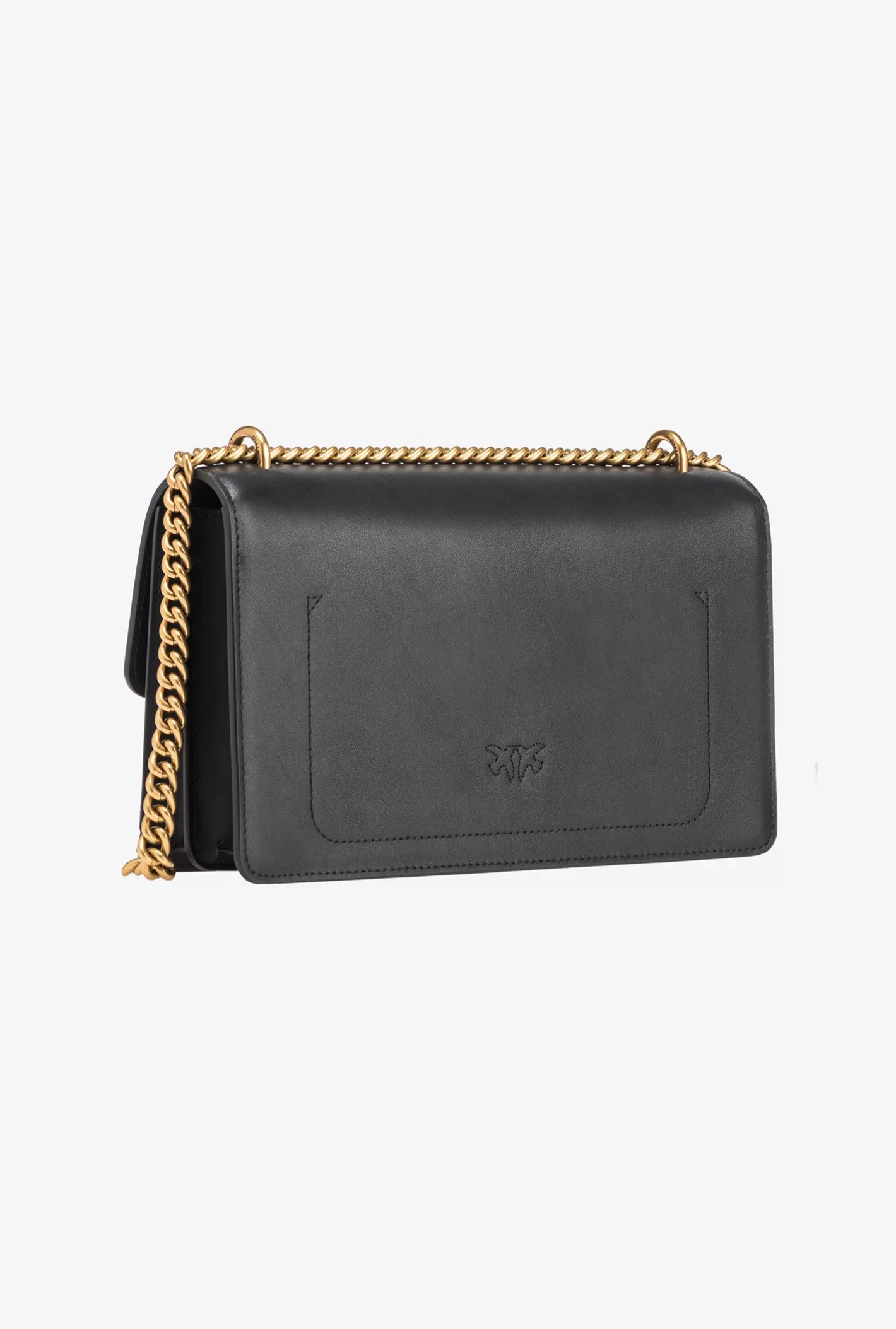 Pinko Classic Love Bag One Simply NERO-ANTIQUE GOLD Shop