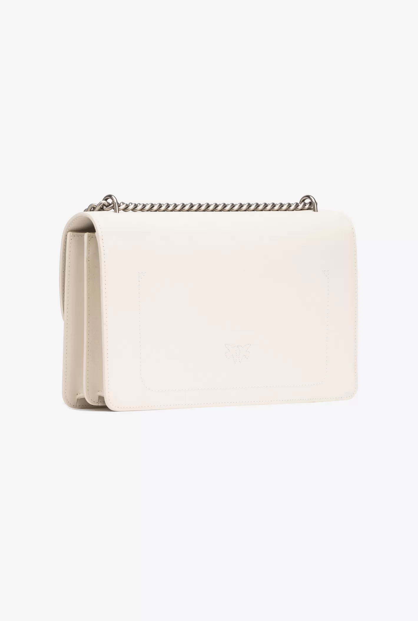 Pinko Classic Love Bag One Simply BIANCO+BIANCO-OLD SILVER Hot