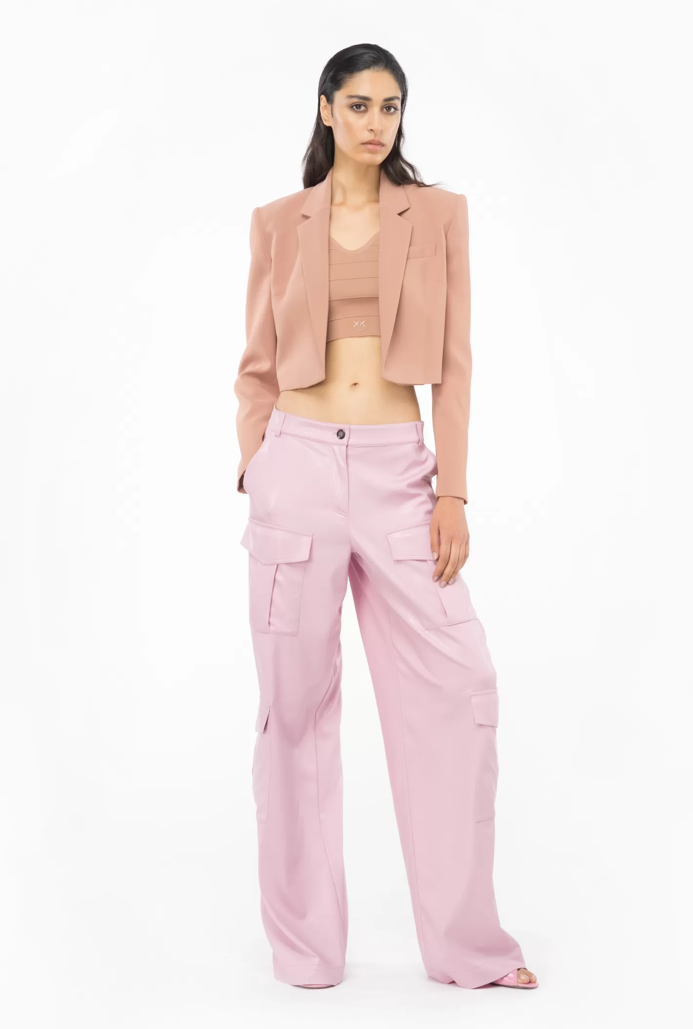 Pinko Giacca Spencer in crêpe stretch ROSICCIO Best Sale