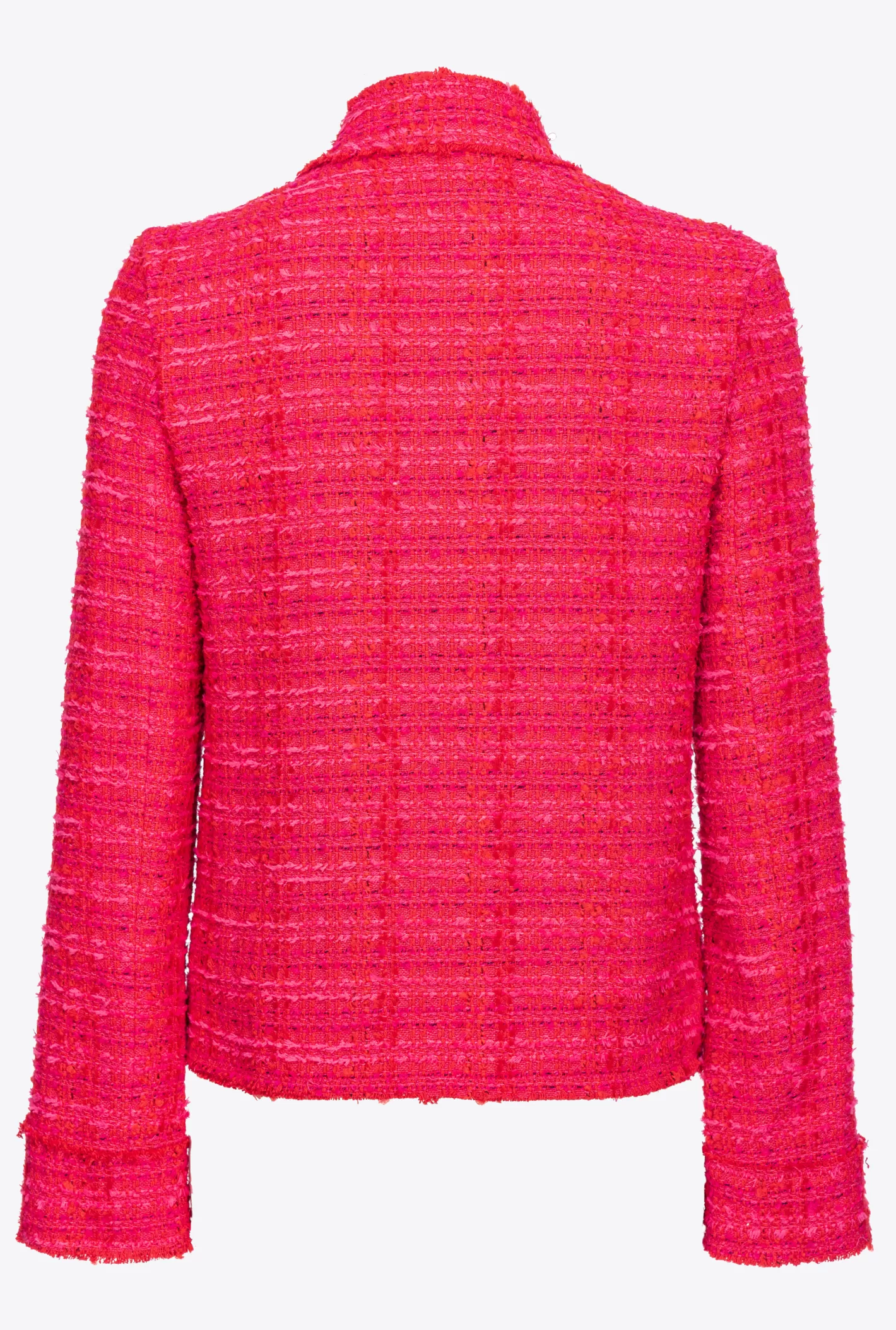 Pinko Giacca tweed fantasia MULT.FUXIA/ROSSO Store