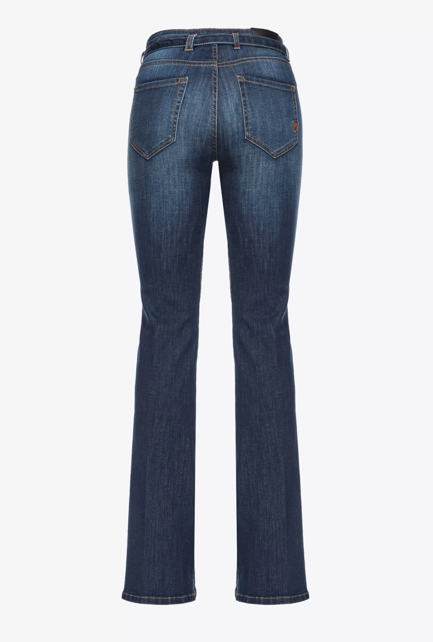 Pinko Jeans flared denim power stretch LAVAGGIO SCURO Best