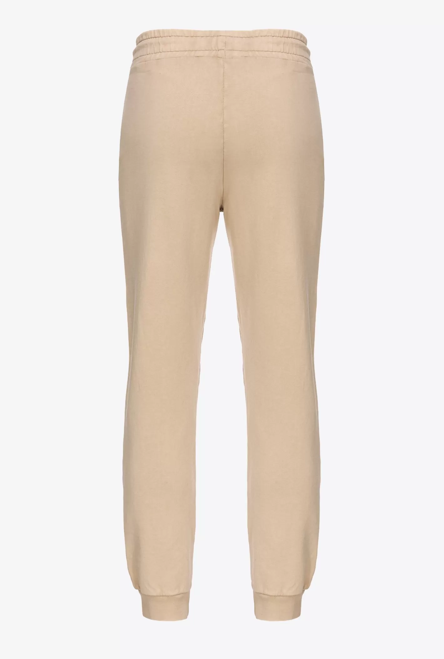 Pinko Joggers old wash con ricamo BEIGE-GIORNO PIOVOSO Store