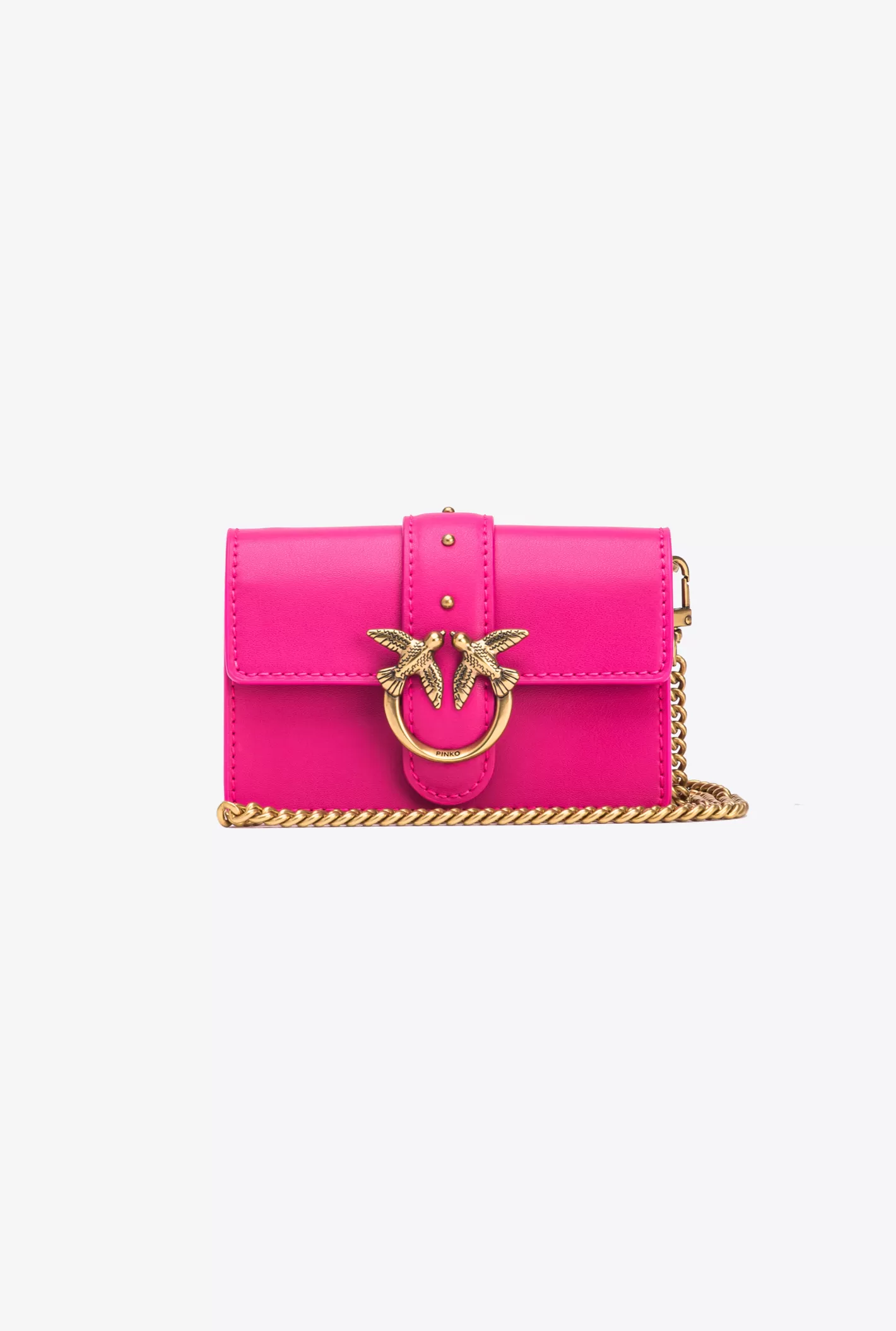 Pinko Micro Love Bag One Simply PINK PINKO-ANTIQUE GOLD Store