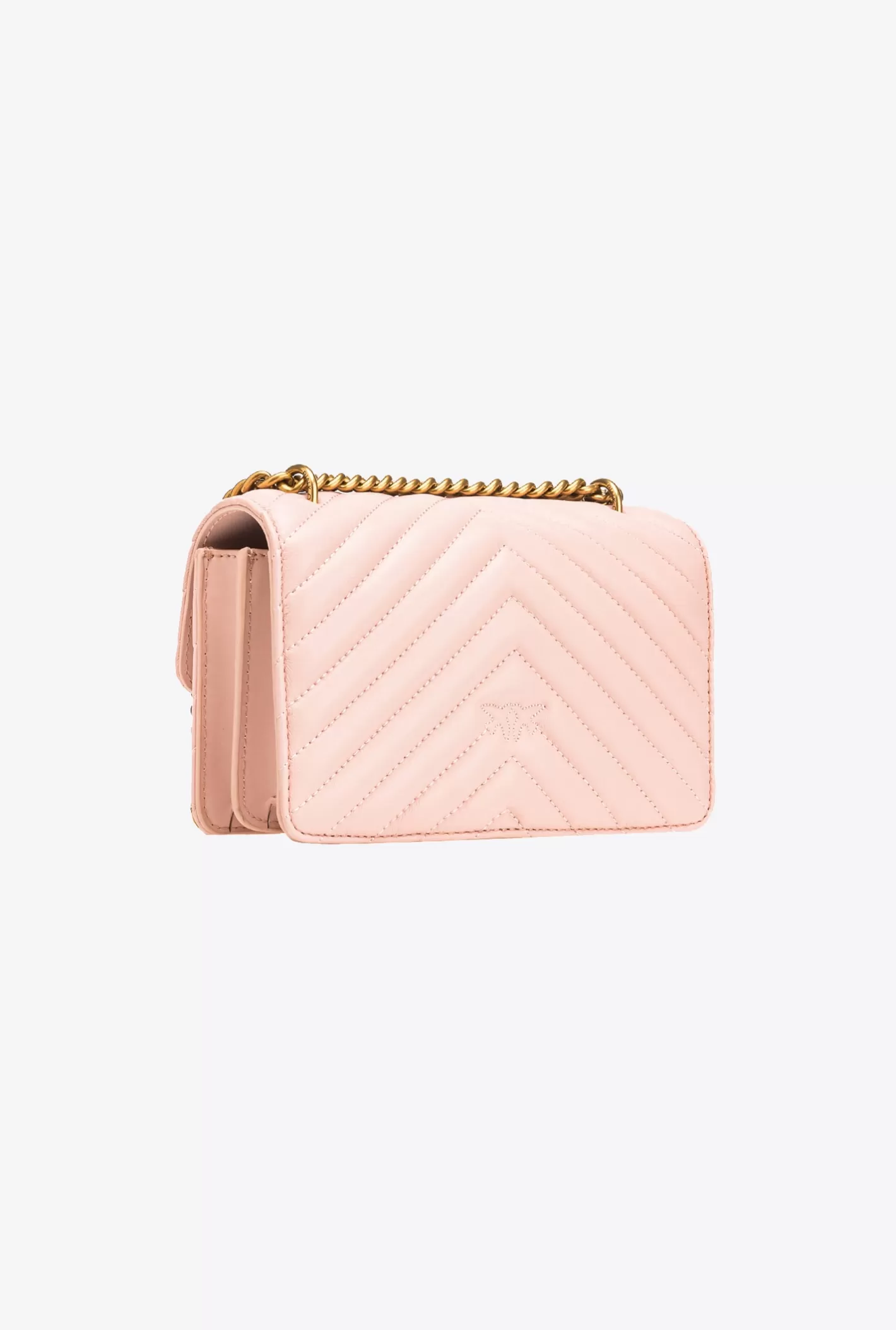 Pinko Mini Love Bag One Simply ROSA/POLVERE ROSA-ANTIQUE GOLD Outlet