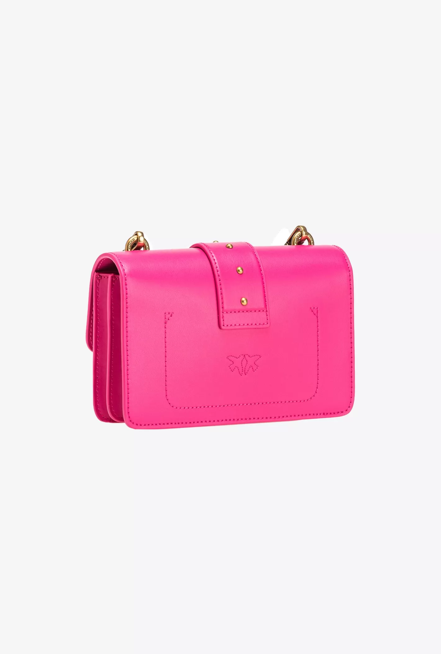 Pinko Mini Love Bag One Simply PINK PINKO-ANTIQUE GOLD Fashion