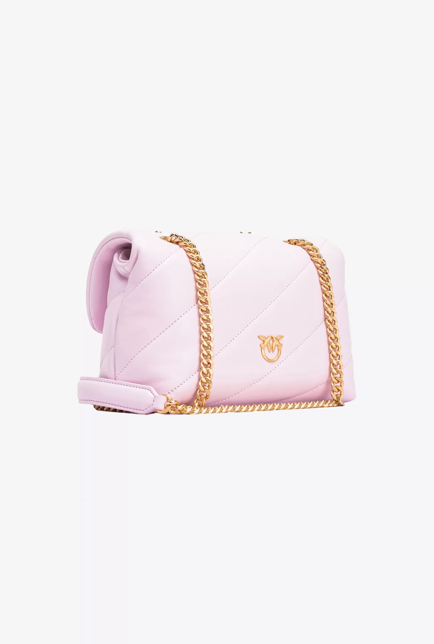 Pinko Mini Love Bag Puff Galleria FESTIVAL BLOOM-BRUSHED GOLD Best