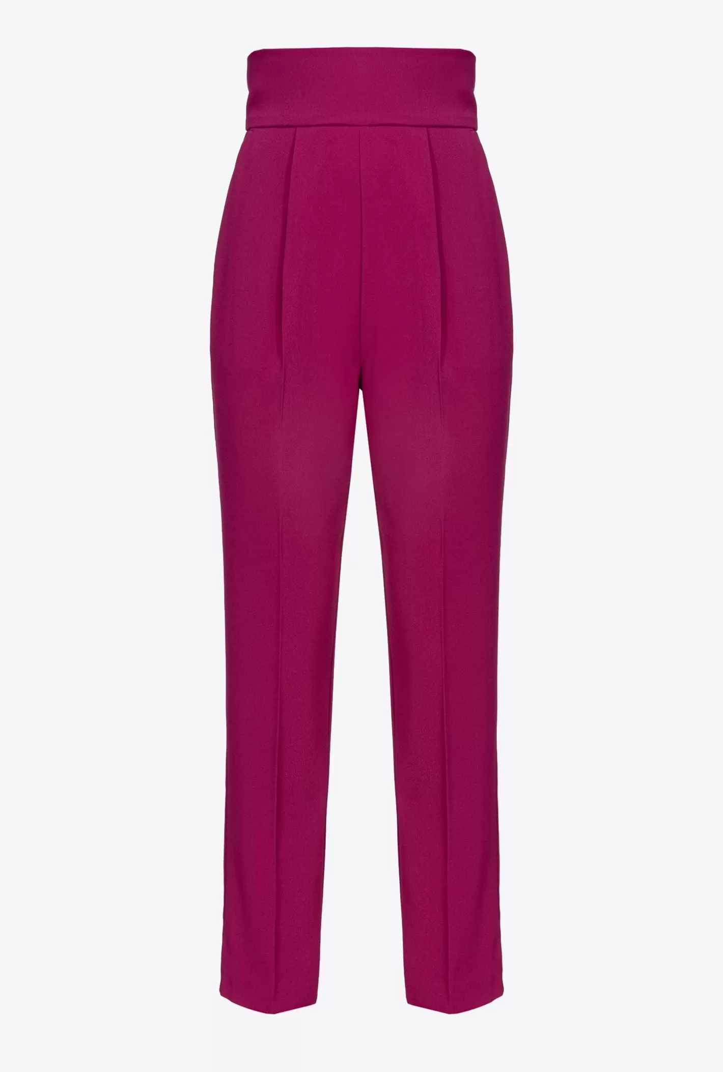 Pinko Pantaloni a vita alta in crêpe stretch VIOLA BUGANVILLE Hot