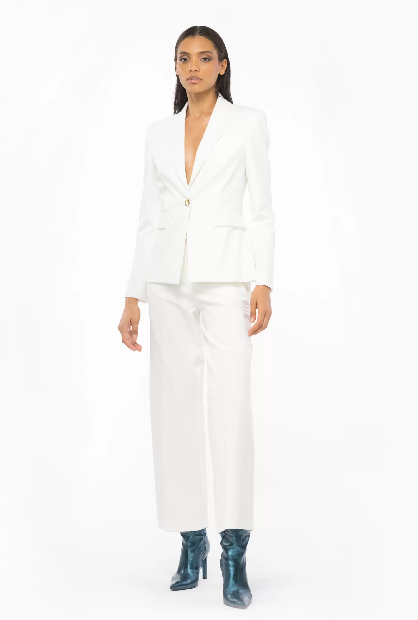 Pinko Pantaloni ampi stretch BIANCO-BIANCANEVE Discount