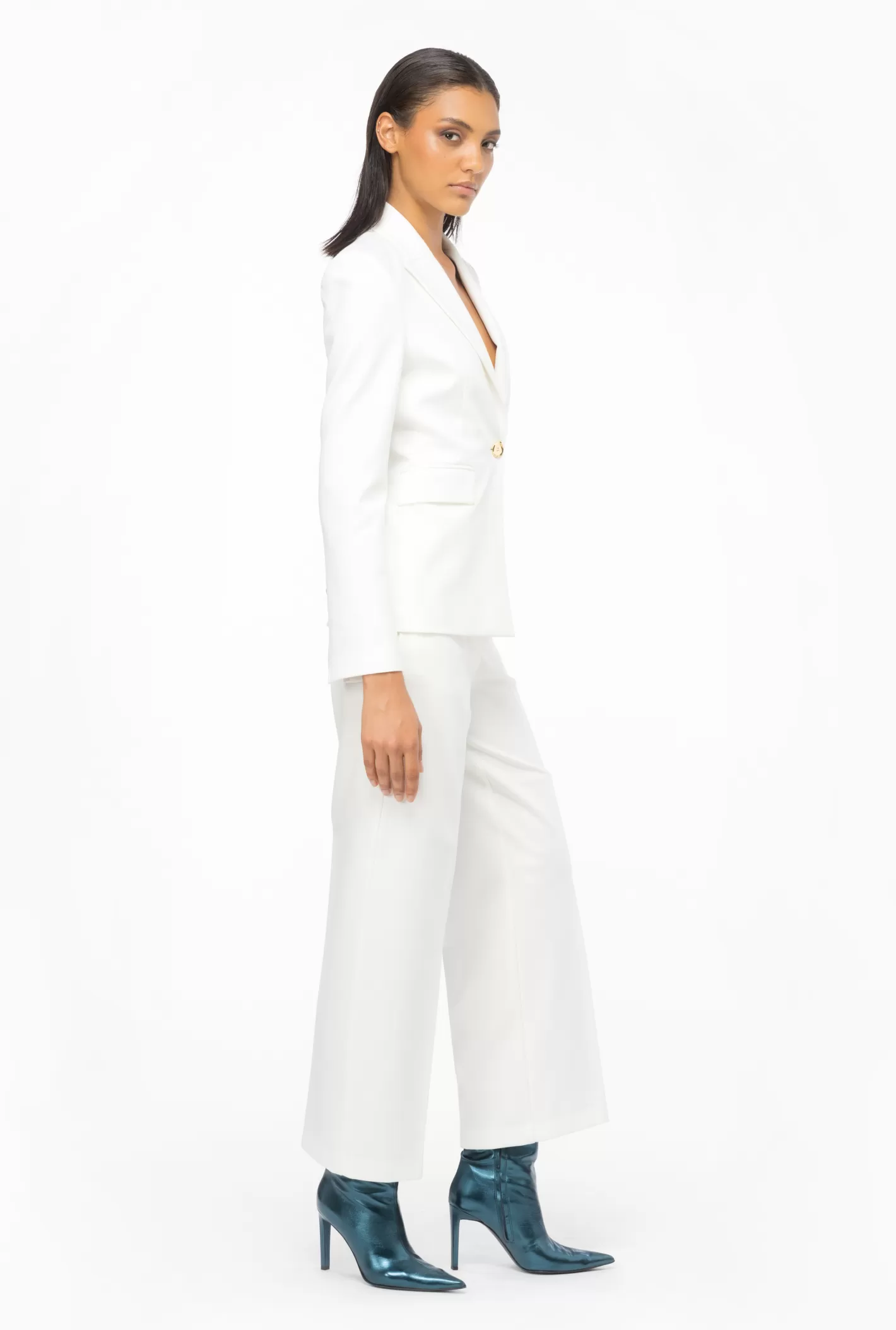 Pinko Pantaloni ampi stretch BIANCO-BIANCANEVE Discount