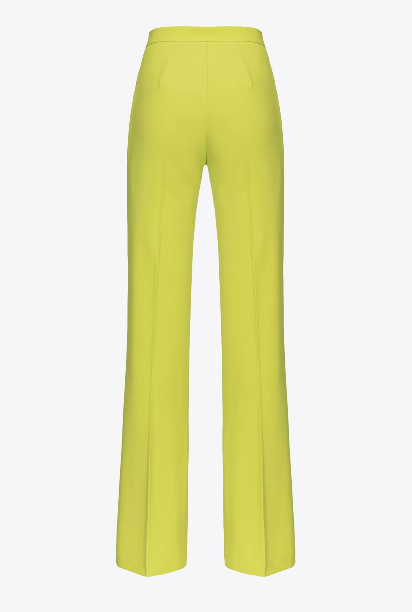 Pinko Pantaloni flared stretch GIALLO  LIME Hot