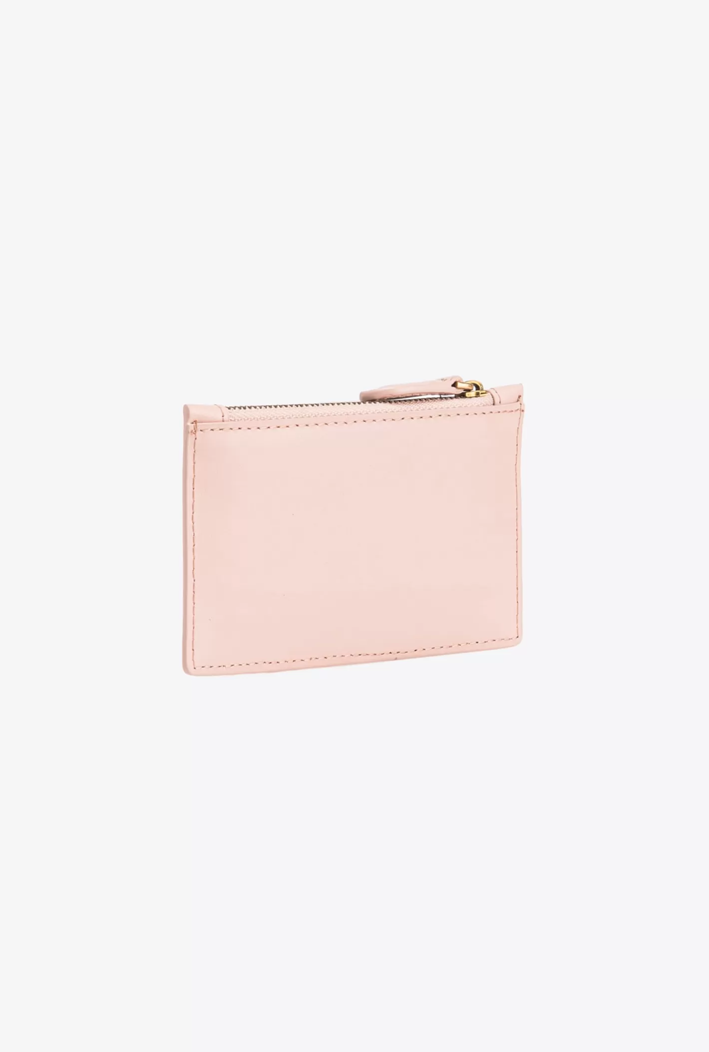 Pinko Porta carte con zip ROSA/POLVERE ROSA-ANTIQUE GOLD Clearance