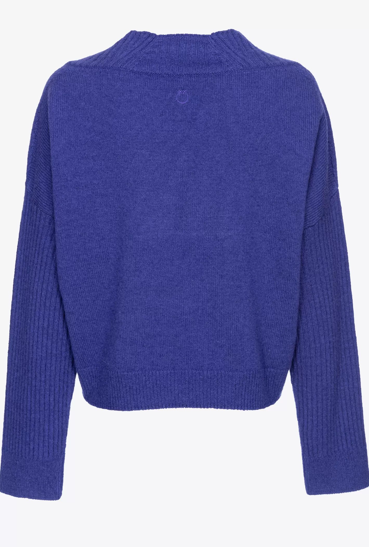 Pinko Pullover misto cachemire con scollo GLICINE INTENSA Sale