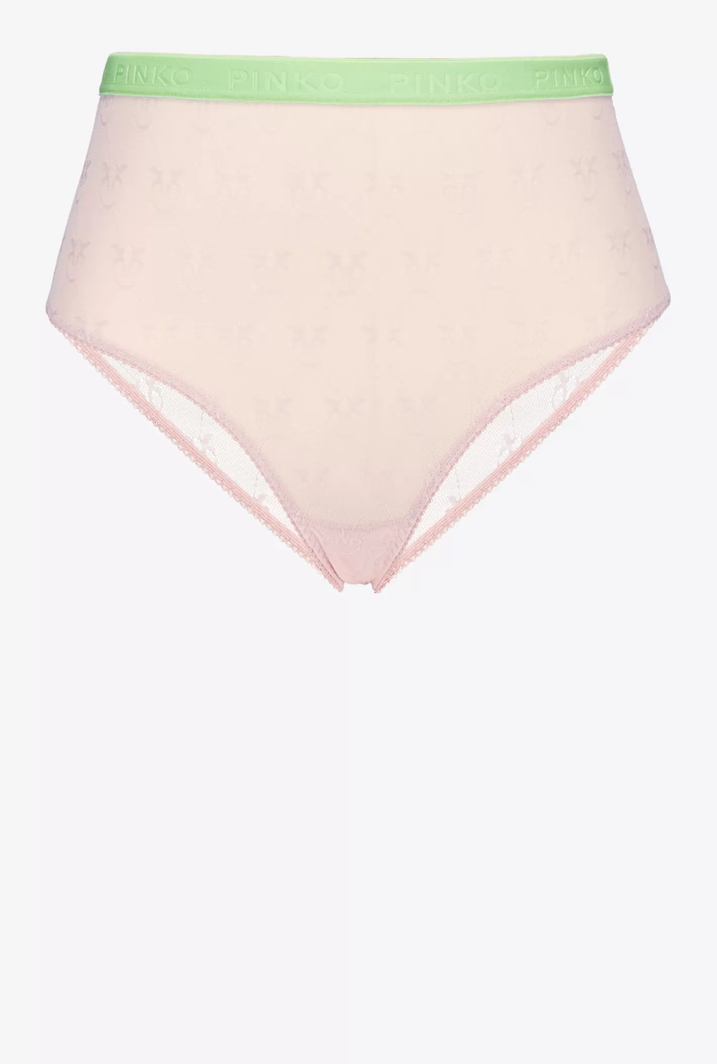 Pinko Slip in pizzo a vita alta ROSA/VERDE Best