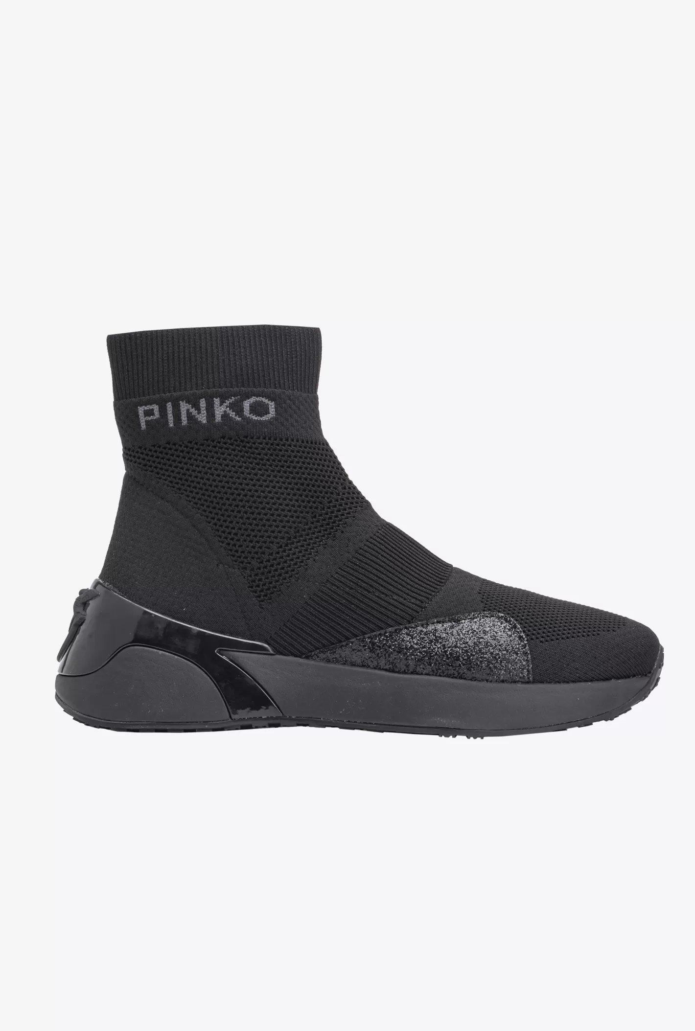 Pinko Sneakers in maglia NERO LIMOUSINE Sale