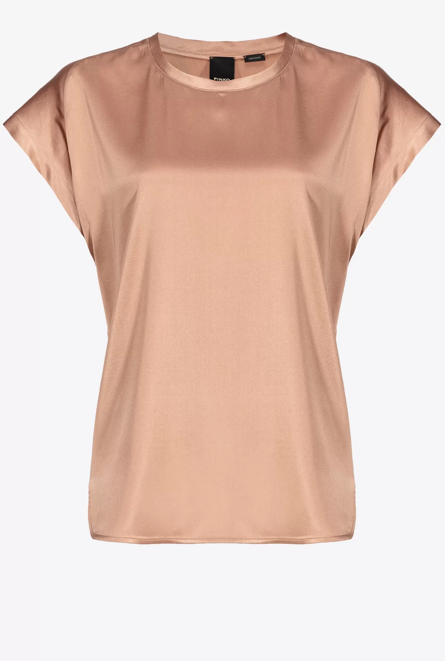 Pinko Top in satin stretch CAFFELATTE SC. Store