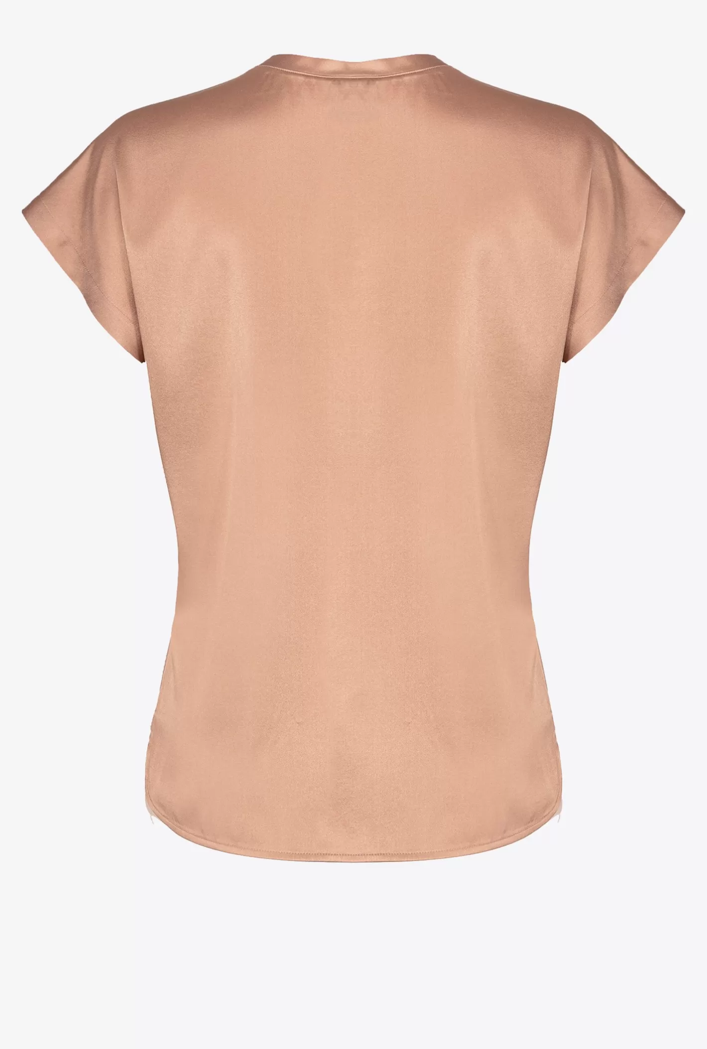 Pinko Top in satin stretch CAFFELATTE SC. Store