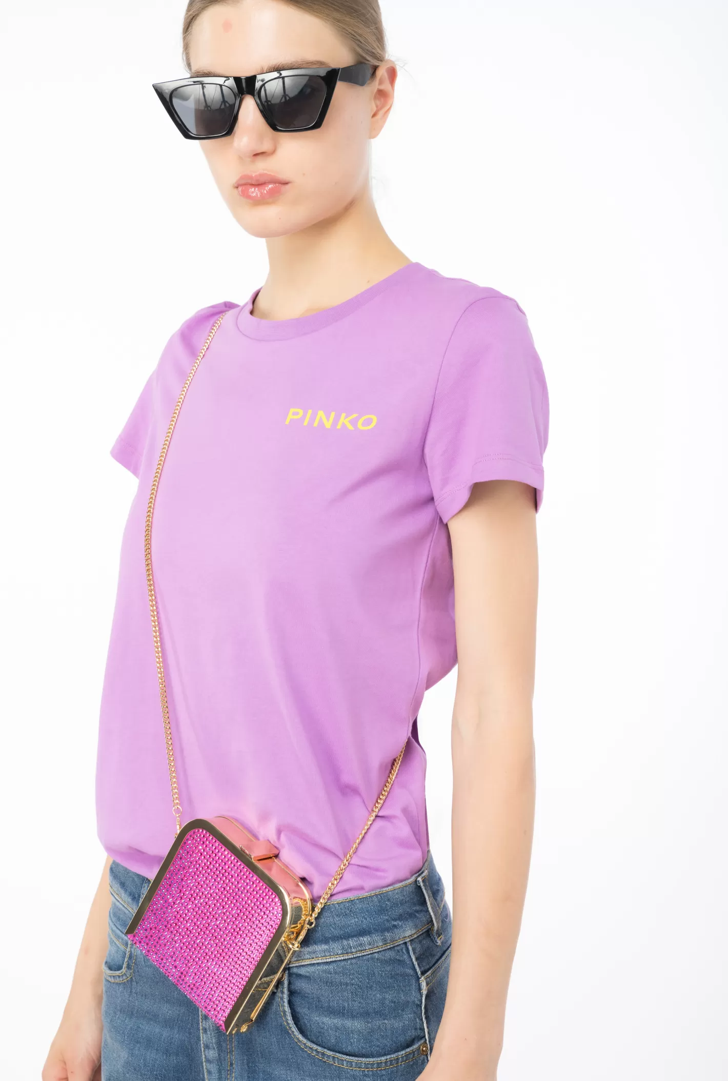 Pinko T-shirt Lady ORCHIDEA IRIS Hot