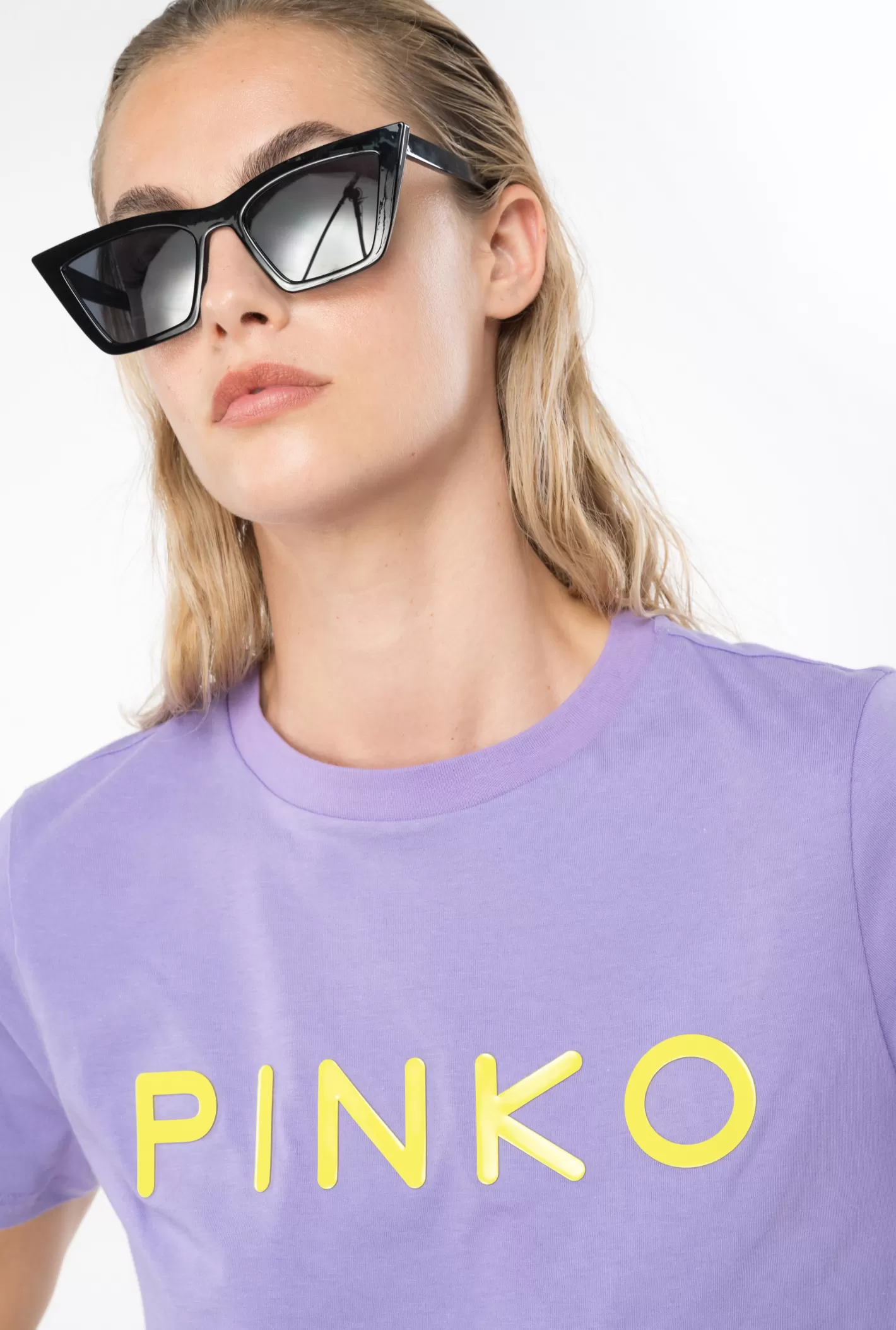 Pinko T-shirt stampa VIOLA KASHMIR Sale