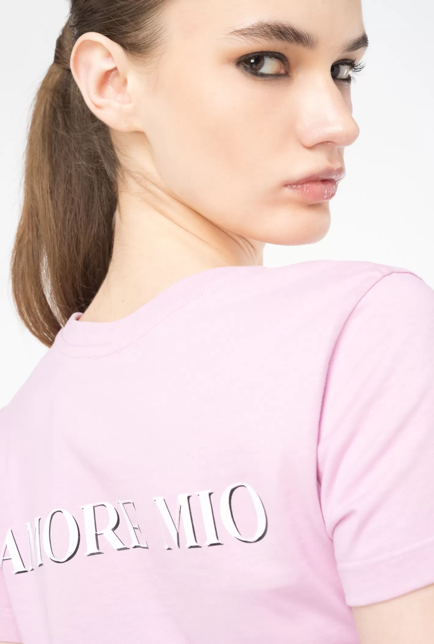 Pinko T-shirt stampa sirena FUMO ORCHIDEA Best